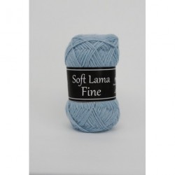 Soft Lama Fine - Ljusblå - 972