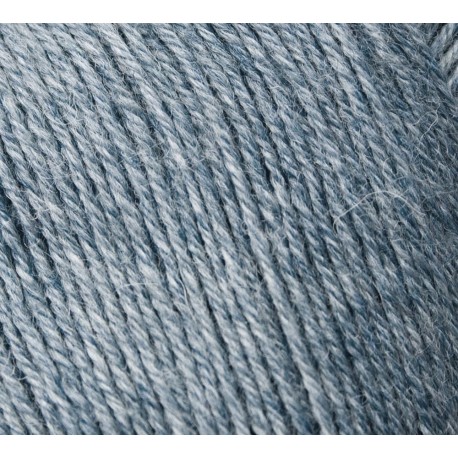 Flotte Socke 4 Fach Uni 972 - Jeansblå