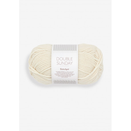 Double Sunday - Petite Knit - Whipped cream - 1012