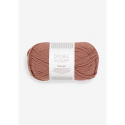 Double Sunday - Petite Knit - Dusty Rouge - 3553