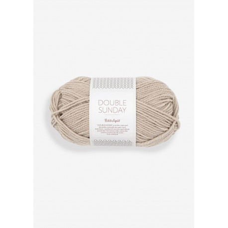 Double Sunday - Petite Knit - Kardemomme - 3821