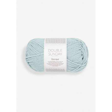 Double Sunday - Petite Knit - Pale Blue - 5930