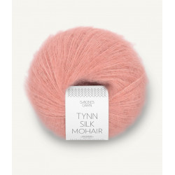 Tynn Silk Mohair - Persikoblomma - 4033