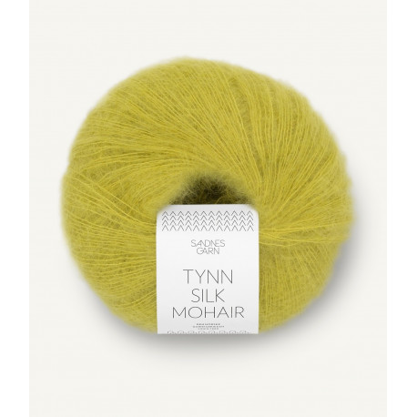 Tynn Silk Mohair - Sunny Lime - 9825