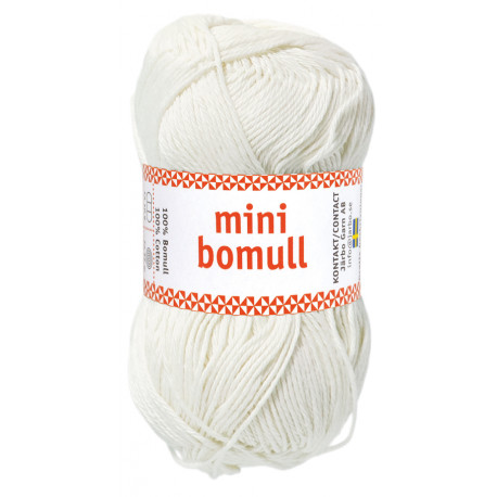 Minibomull - Naturvit - 71002