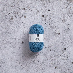 Minibomull - Jeansblå - 71027