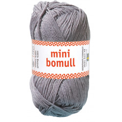 Minibomull - Grå - 71005