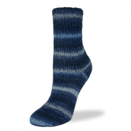 Flotte Socke 4 Fach Blue 1255 - Blå