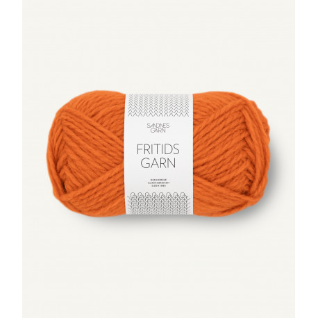 Fritidsgarn - Orange - 3326