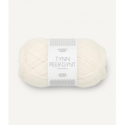 Tynn Peer Gynt - Hvit - 1002