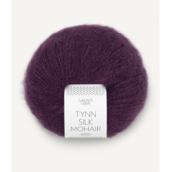 Tynn Silk Mohair - Björnbärssaft - 4672