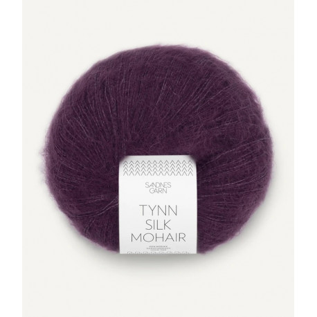 Tynn Silk Mohair - Björnbärssaft - 4672