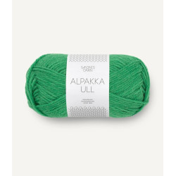 Alpakka Ull - Jelly Bean Green - 8236