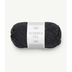 Alpakka Ull - Koksgrå - 1088