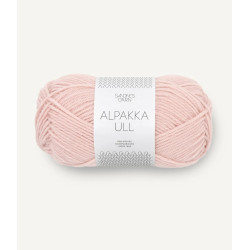 Alpakka Ull - Pärlrosa - 3521