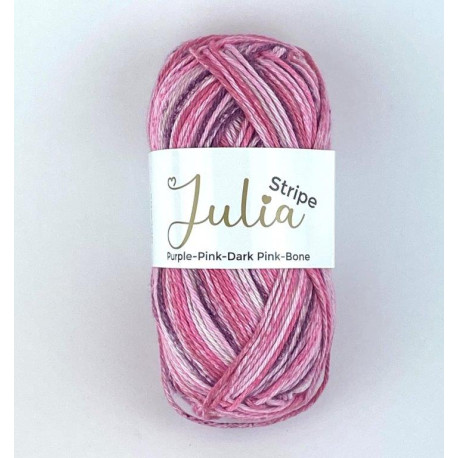Julia - Purple-Pink-DarkPink-Bone -1608