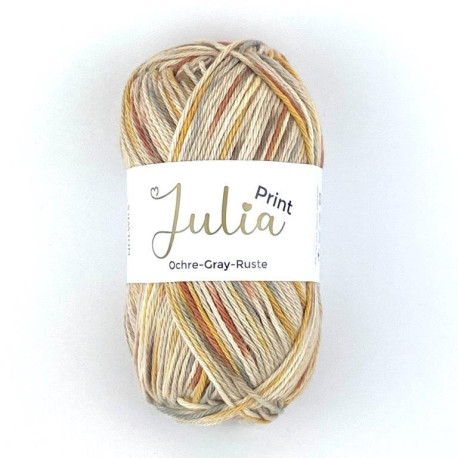 Julia - Ochre-Gray-Rust -1614