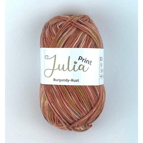 Julia - Burgundy-Rust -1615