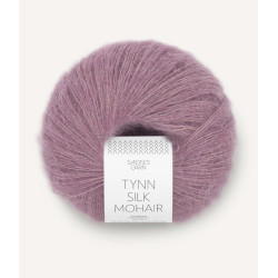 Tynn Silk Mohair - Rosa Lavendel - 4632