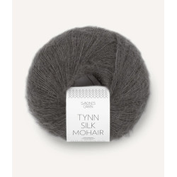 Tynn Silk Mohair - Bristol Black - 3800