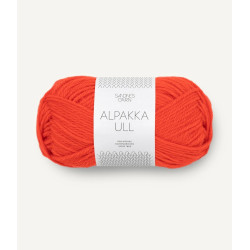 Alpakka Ull - Orange - 3819