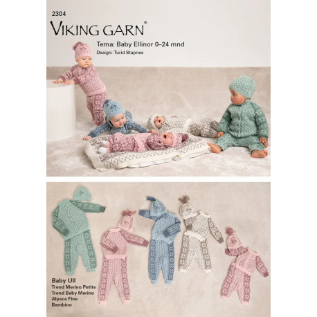 Mönsterhäfte Viking 2304: Baby Ellinor