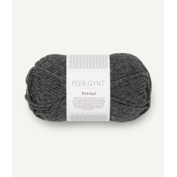 Peer Gynt - Petite Knit - Charcoal Melange - 1065