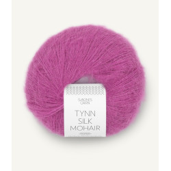 Tynn Silk Mohair - Magenta - 4628