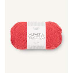 Alpakka Følgetråd - Poppy - 4008