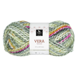 Vera - Grågrön-Lila-Orange - 606