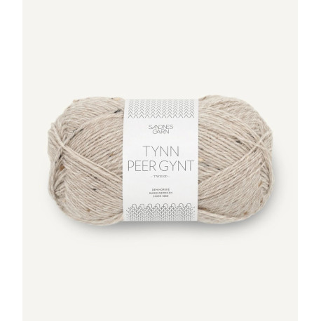 Tynn Peer Gynt - Gråbeige Tweed - 2655