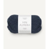 Mini Alpakka - Mörkblå  - 6061