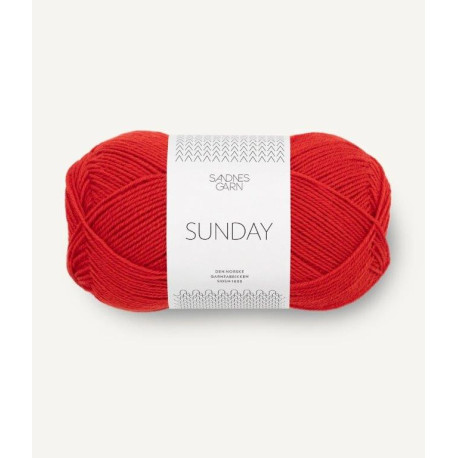 Sunday - Scarlet Red - 4018