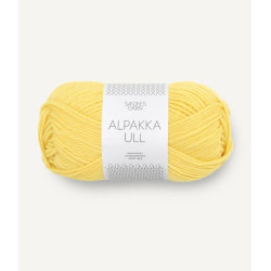 Alpakka Ull - Lemon - 9004