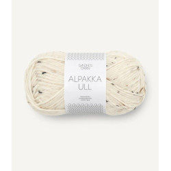Alpakka Ull - Natur Tweed - 2523