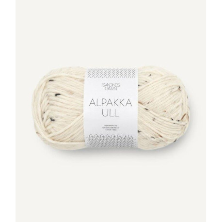Alpakka Ull - Natur Tweed - 2523