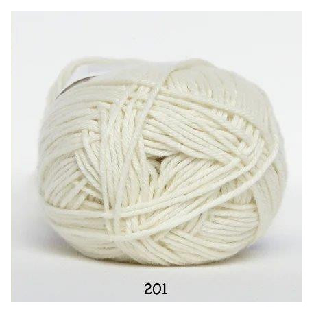 Cotton nr. 8 - Naturvit - 201