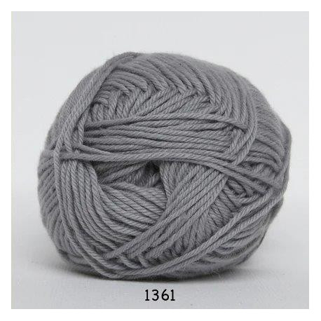 Cotton nr. 8 - Grå - 1361