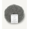 Tynn Silk Mohair - Mörkgrå melerad - 1053