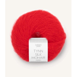 Tynn Silk Mohair - Scarlet Red - 4018