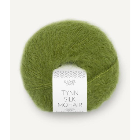 Tynn Silk Mohair - Matcha - 9564