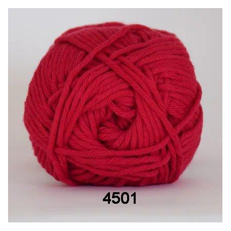 Cotton 8/8 - Röd - 4501