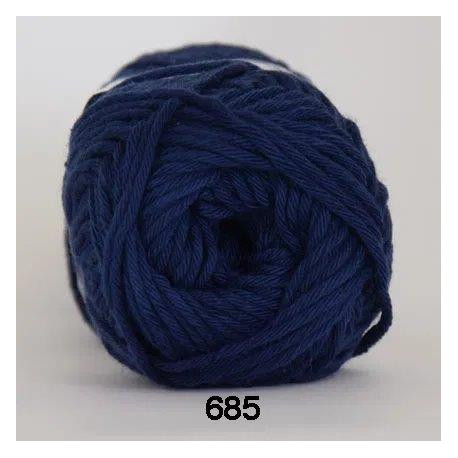 Cotton 8/8 - Marinblå - 685