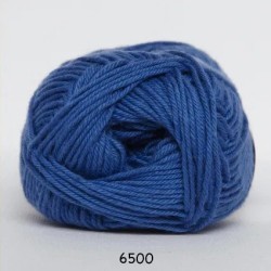 Cotton nr. 8 - Klarblå - 6500