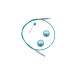 Kabel - Teal - 150 cm - The Mindful Collection