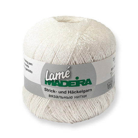 Madeira Lamé - Vit Iridescent - 400