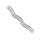 Strumpstickor Addi Crasy Snake Lace  3 mm 15 cm