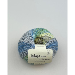 Maja Color - Gul-Grön-Blå-Grå - 40