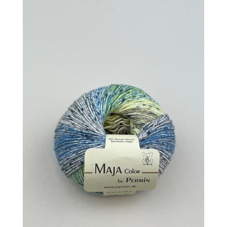 Maja Color - Gul-Grön-Blå-Grå - 40