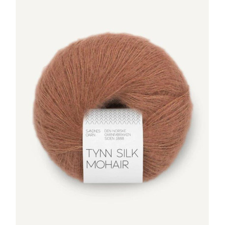 Tynn Silk Mohair - Mocha Mousse - 3342